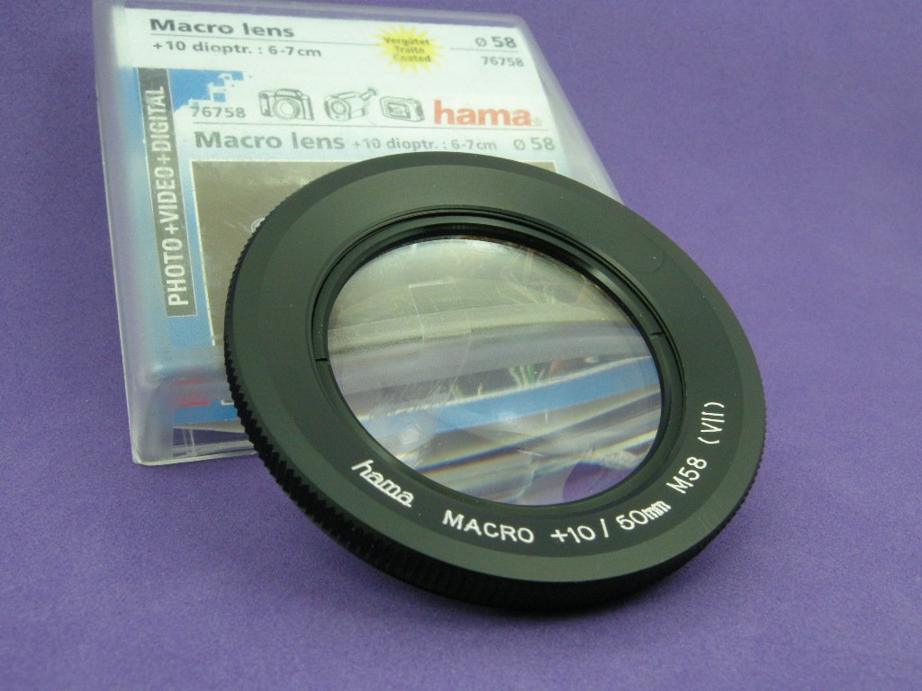 Vintage Hama Macro +10 Original 58mm Close Up Filter