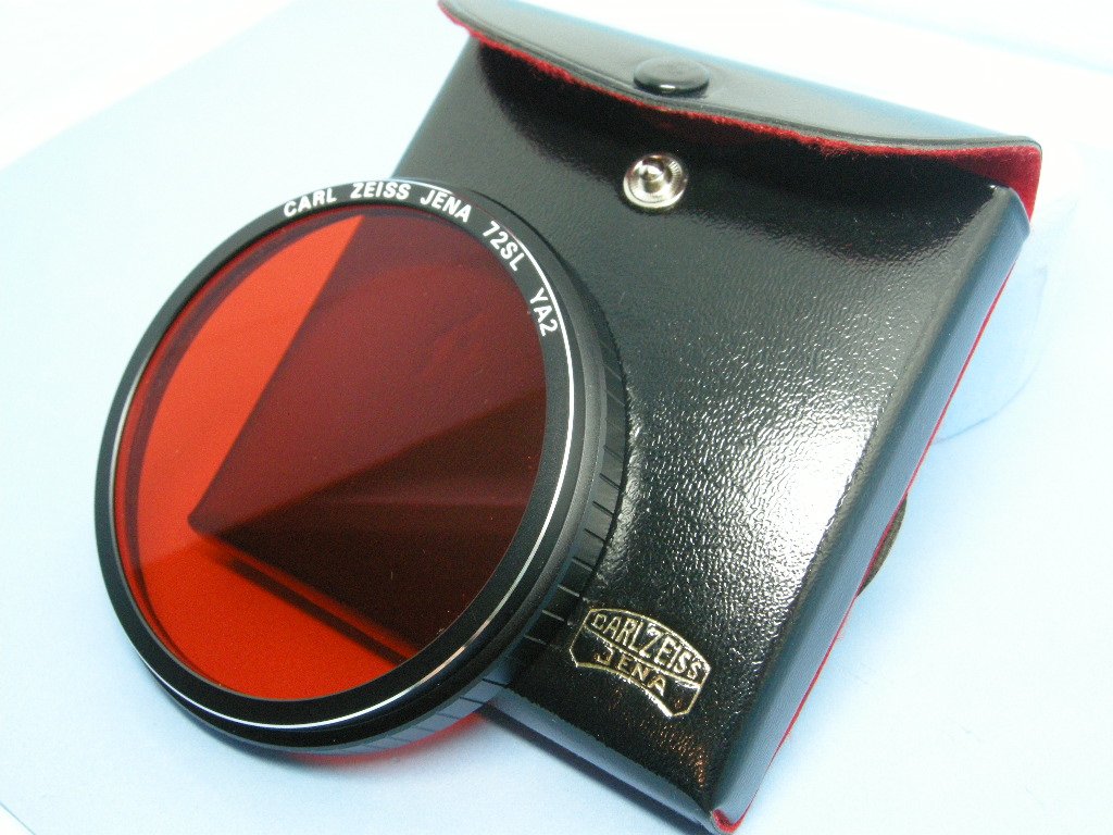 Rare Vintage Carl Zeiss Jena Original 72SL YA2 Filter