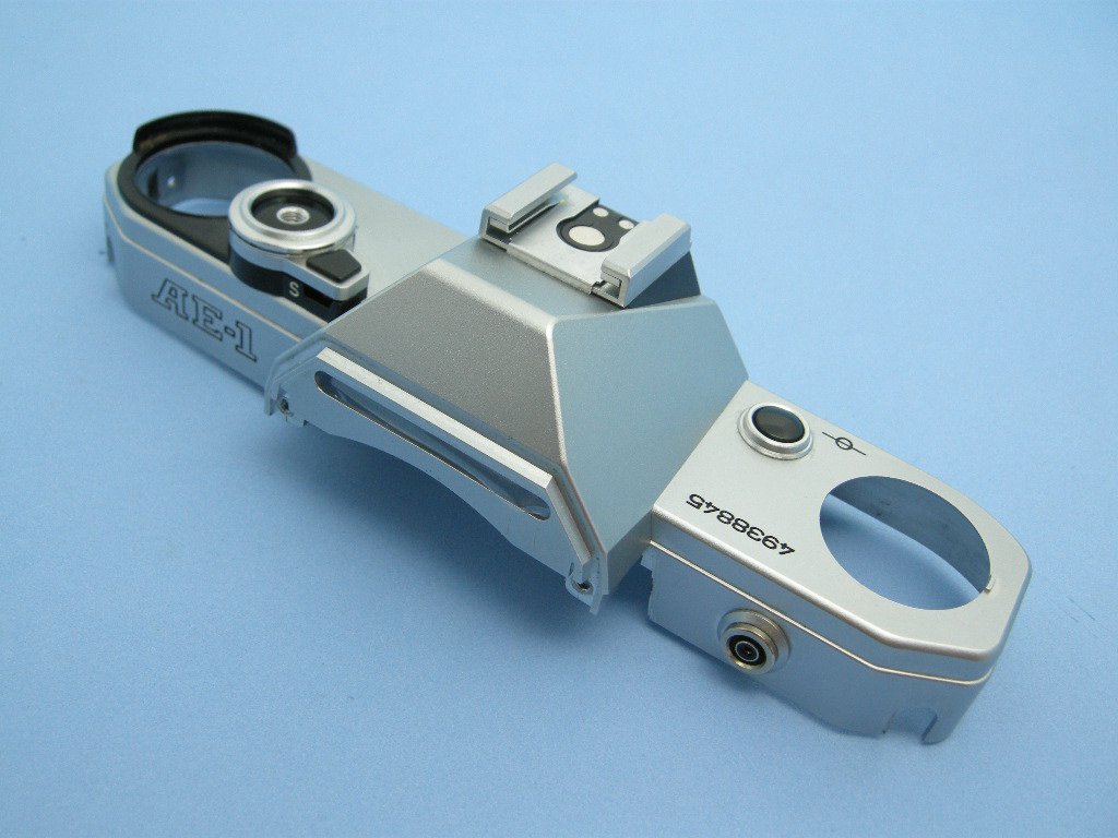 Canon AE-1 Original Silver Top Plate