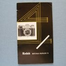 Vintage Kodak Retina Reflex S Original Instruction Manual in German