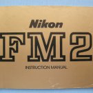 Nikon FM2 Original Instruction Manual / Booklet