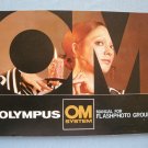 Vintage Olympus OM System Original Manual for Flashphoto Group