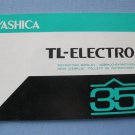 Vintage Yashica TL Electro 35 Original Instruction manual