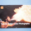 Vintage Kodak Tips for Better Color Photography  Original Booklet