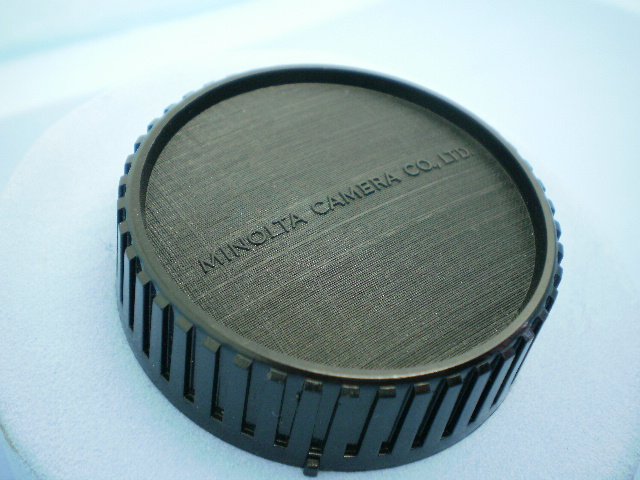 Vintage Minolta MC MD Original Rear Lens Cap Â· Japan