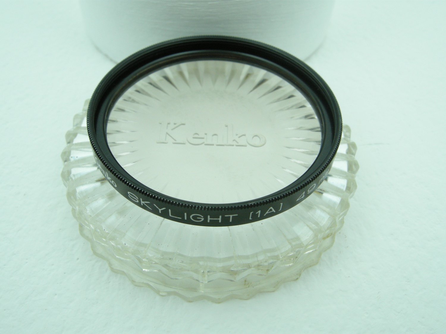 Vintage Kenko 49mm Skylight 1A Filter in Original Case