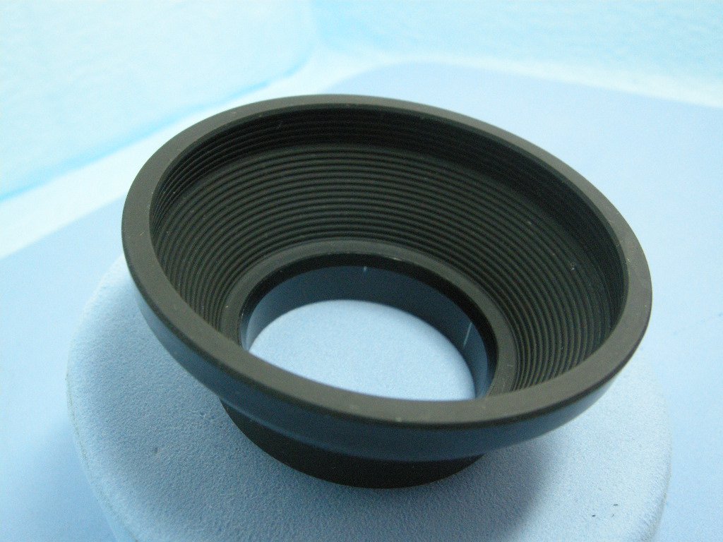 Rare Vintage 35,5mm Colapsible Rubber Lens Hood