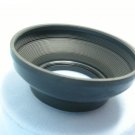 Rare Vintage 43mm Threaded Colapsible Rubber Lens Hood