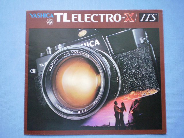 Vintage Yashica TL Eletro X ITS Original Sales Brochure