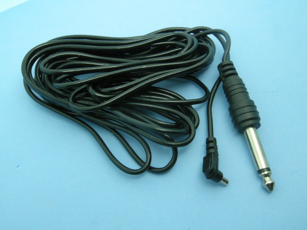 Vintage 4,5 m PC Male - 6,3mm Jack Flash Cord