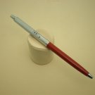 Vintage Paper Mate Double Heart Red & Chrom Original Ballpoint Pen · USA