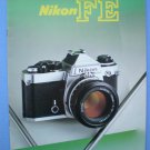 Vintage Nikon FE Original Sales Brochure