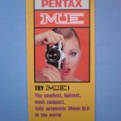 Vintage Pentax ME Original Sales Brochure