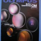 Vintage Olympus OM Zuiko Lens Group Original Sales Brochure