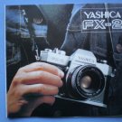 Vintage Yashica FX-2 Original Sales Brochure