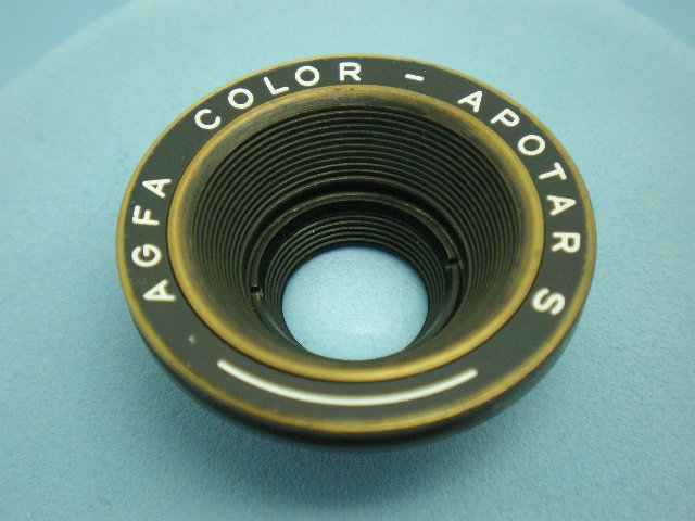 Agfa Color Apotar S Original Front Lens Group / Element from Optima