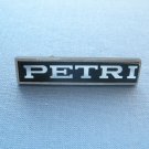 Vintage Petri Nameplate from MF-1 Model Case