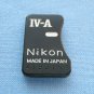 Rare Vintage Nikon Nikonos IV-A Original Serial Number Plate
