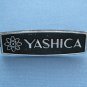 Vintage Yashica Nameplate from Electro 35 Models Case