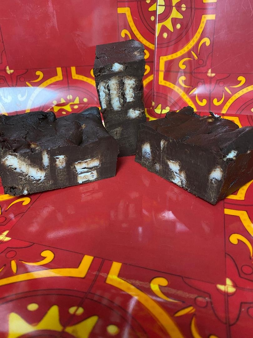 York Peppermint Patty Dark Chocolate Fudge 1 pound *nut free*