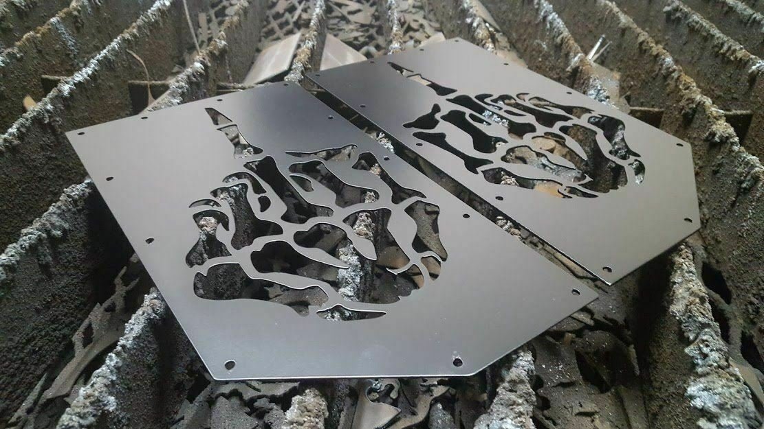 8401 fits JEEP CHEROKEE HOOD VENTS XJ MJ ZJ WJ VENTS Finger Powder coated