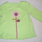 Gymboree NWT Imaginary Friends Green Swing Top 6-12m