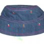 GYMBOREE NWT Grown With Love Denim Hat 18m-3T