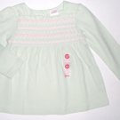 GYMBOREE NWT Snow Princess Smocked Top 12-18m