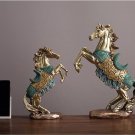 Hand painted horse decoration handicraft resin decoration Small size