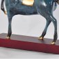 Bronze horse ornaments painted Tang horse simple style