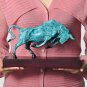 blue Cast copper metal crafts gifts bronze carved cattle ornaments