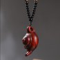 handle, wooden small pot ornament, sandalwood small teapot
