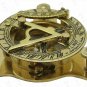 Averex Nautical Antique Traditional 3 inch Brass Sundial Compass For Gift Item