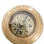 Brass Antique Compass Flip Out Magnifying Glass Vintage Magnifier