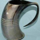 Designed Viking Drinking Horn Cup-Mug Chalice for Beer Wine Mead OX Horn Mug