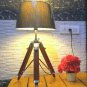 Christmas nautical table lamp light with wooden tripod stand for home decorative