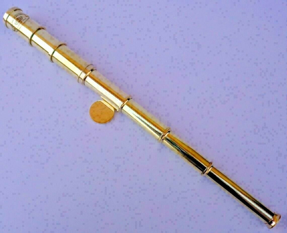 Vintage Brass Nautical Pirate Spyglass Marine Telescope Collectible X-MAS Gift