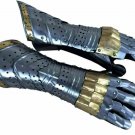 Larp Sca Medieval Knight Armour Gloves Steel Gothic Gauntlet Gloves Decor Gifts