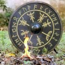 Medieval Viking Shield Battle-Ready Shield Best Wooden 24'' handmade Shield