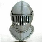 European Knight Closed Helmet Medieval Knight Crusader Larp Role Helmet