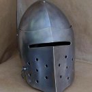 Collectible Medieval Visor Helmet - Battle Ready Helmet full usable Knight