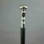 Victorian Solid Brass Eva  Wooden Walking Stick Cane Wooden