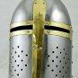 Great Helm Medieval Armour Helmet Armour Sugarloaf Helmet Crusader Helmet Gift