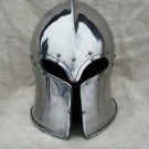 SCA LARP 18GA Medieval Barbuta Helmet Great Knight Templar Crusader