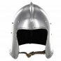 Medieval Barbute Helmet ~ Armour Helmet Roman-knight helmets ~ solid steel w/ in