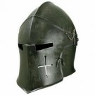 GREAT BARBUDA Knight Halloween helmet functional medieval wearable helmet 18g