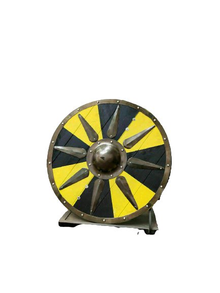 Medieval Viking Shield heavy Battle Ready decorative shield Wooden Shield 24"