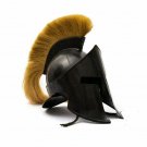 300 movie Great king Leonidas spartan Helmet Black Finish fully functional