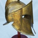 Medieval Spartan Helmet 300 Armour Helmet Roman, knight helmets brass finish