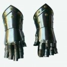 Medieval Steel Gauntlet Gothic Gloves Antique Knight Iron Armor Halloween gift